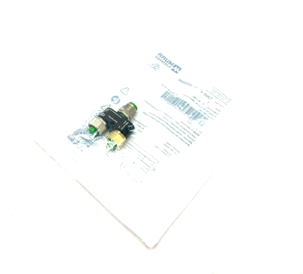 Murrelektronik 7000-41121-0000000 T-Coupler M12 Male to Female 5-Pin - Maverick Industrial Sales