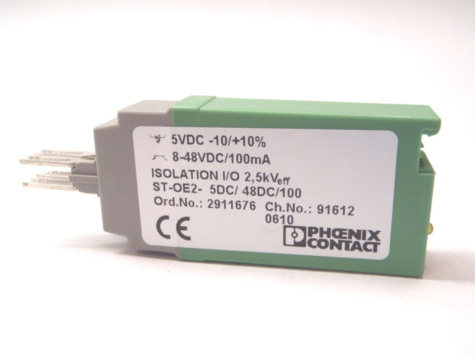 Phoenix Contact ST-OE2 Solid State Relay 2911676 - Maverick Industrial Sales