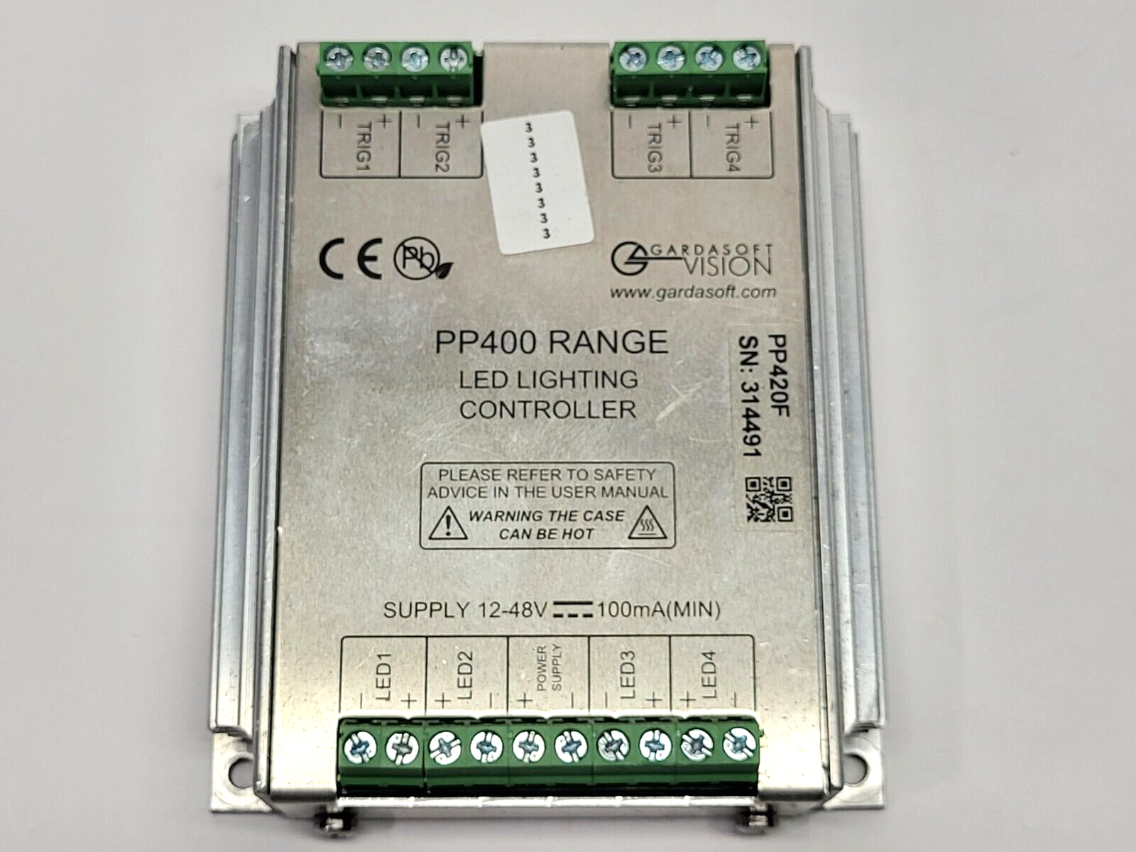 Gardasoft Vision PP420F LED Strobe Lighting Controller 100mA, PP400 Range - Maverick Industrial Sales