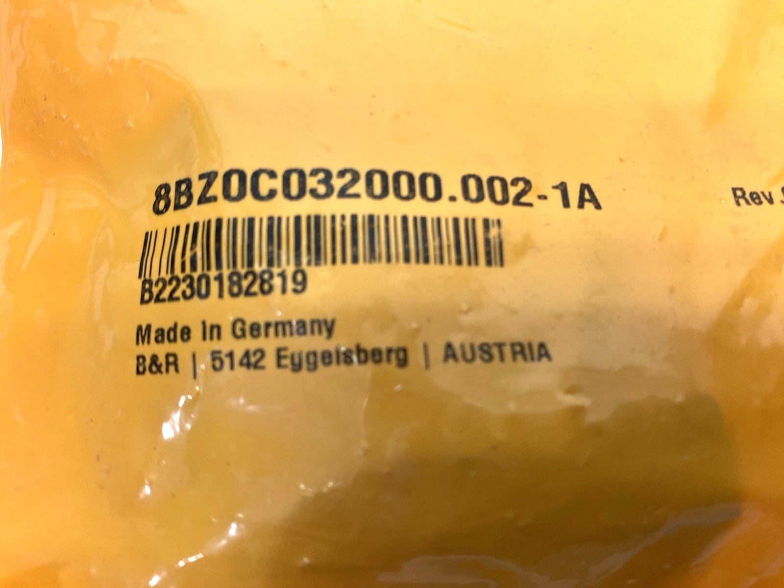 8BZ0C032000.002-1A | B&R Rev. C0 Terminal Block Set Screw Clamp - New - Maverick Industrial Sales