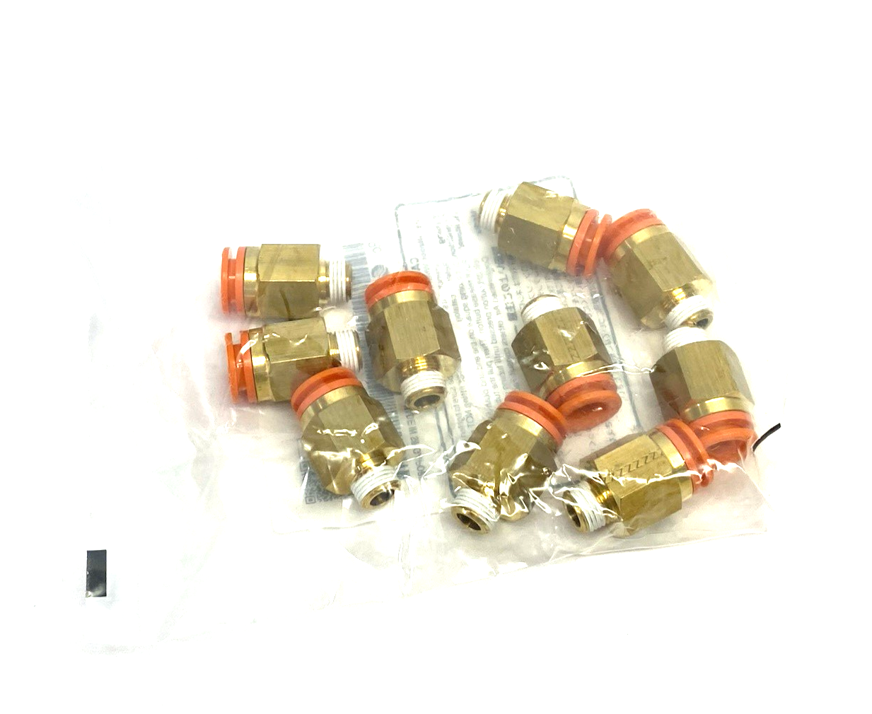 KQ2H11-34S | SMC One-Touch Male Connector Fitting, 3/8" Tube OD, 10-PACK - New - Maverick Industrial Sales