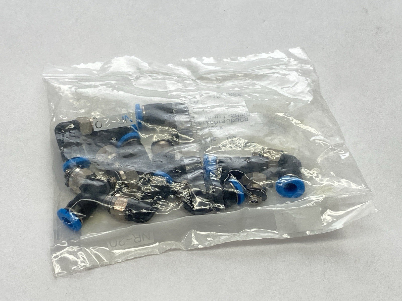 Festo QSML-M5-4 Push-In L-Fitting 4mm OD x M5 153333 LOT OF 10 - Maverick Industrial Sales
