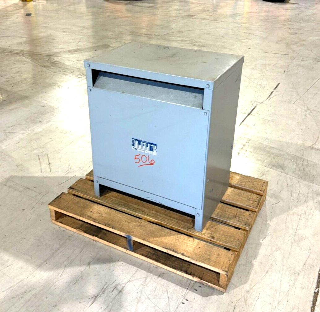 439750 | GS Hevi-Duty Electric 50.7 KVA Transformer, HV 203/460 LV 480ZZ/277, 3 Phase - Used - Maverick Industrial Sales