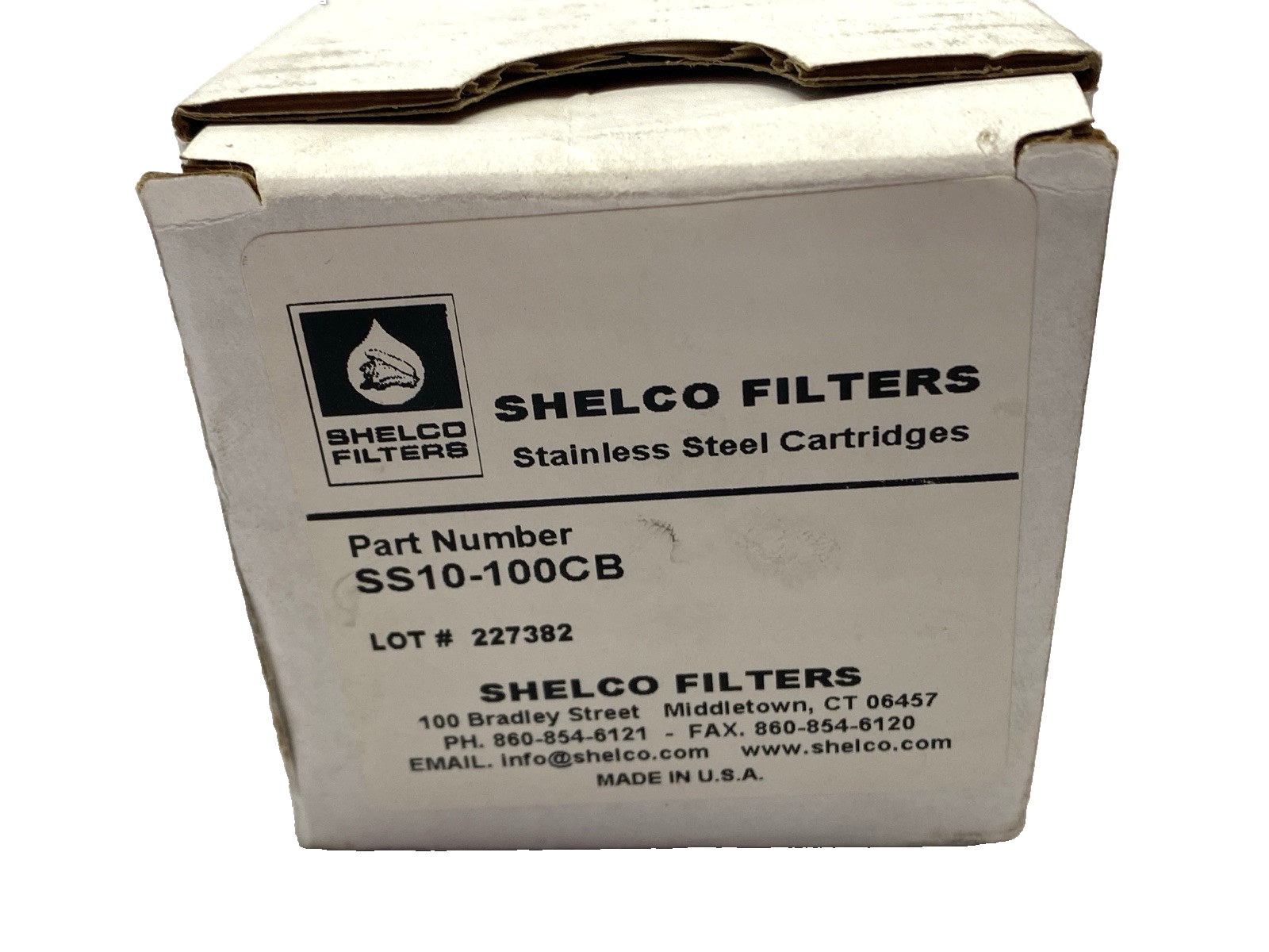 Shelco Filters SS10-100CB Stainless Steel Cartridge - Maverick Industrial Sales