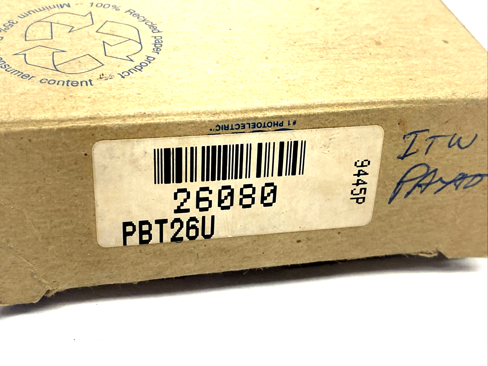 Banner PBT26U Inline Diffuse Reflective Fiber Optic Sensor 2m 26080 - Maverick Industrial Sales