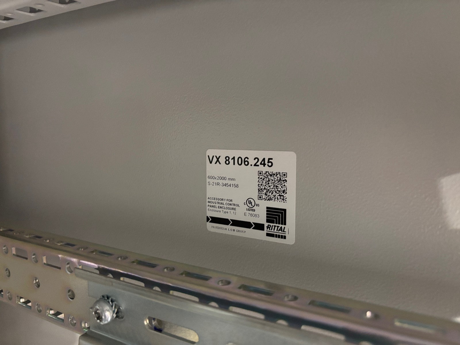 Rittal VX25 3 Bayed Electrical Enclosure System VX8606.00, 8806.00, 3-Bay, T-21R - Maverick Industrial Sales