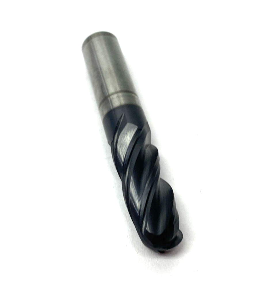 Accupro 93262301 Ball End Mill: 1/2" Dia, 1-1/4" LOC, 4 Flute Solid Carbide - Maverick Industrial Sales