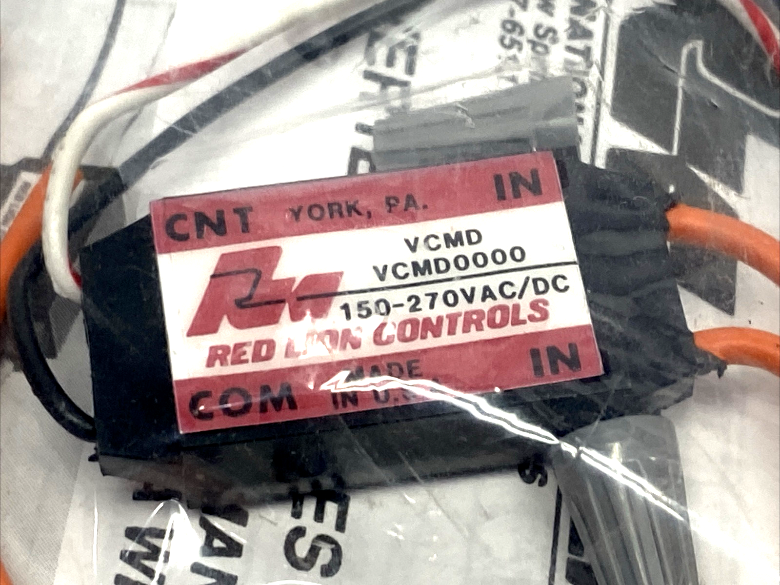 Red Lion VCMD0000 Voltage Converter Module 150-270VAC/DC - New - Maverick Industrial Sales