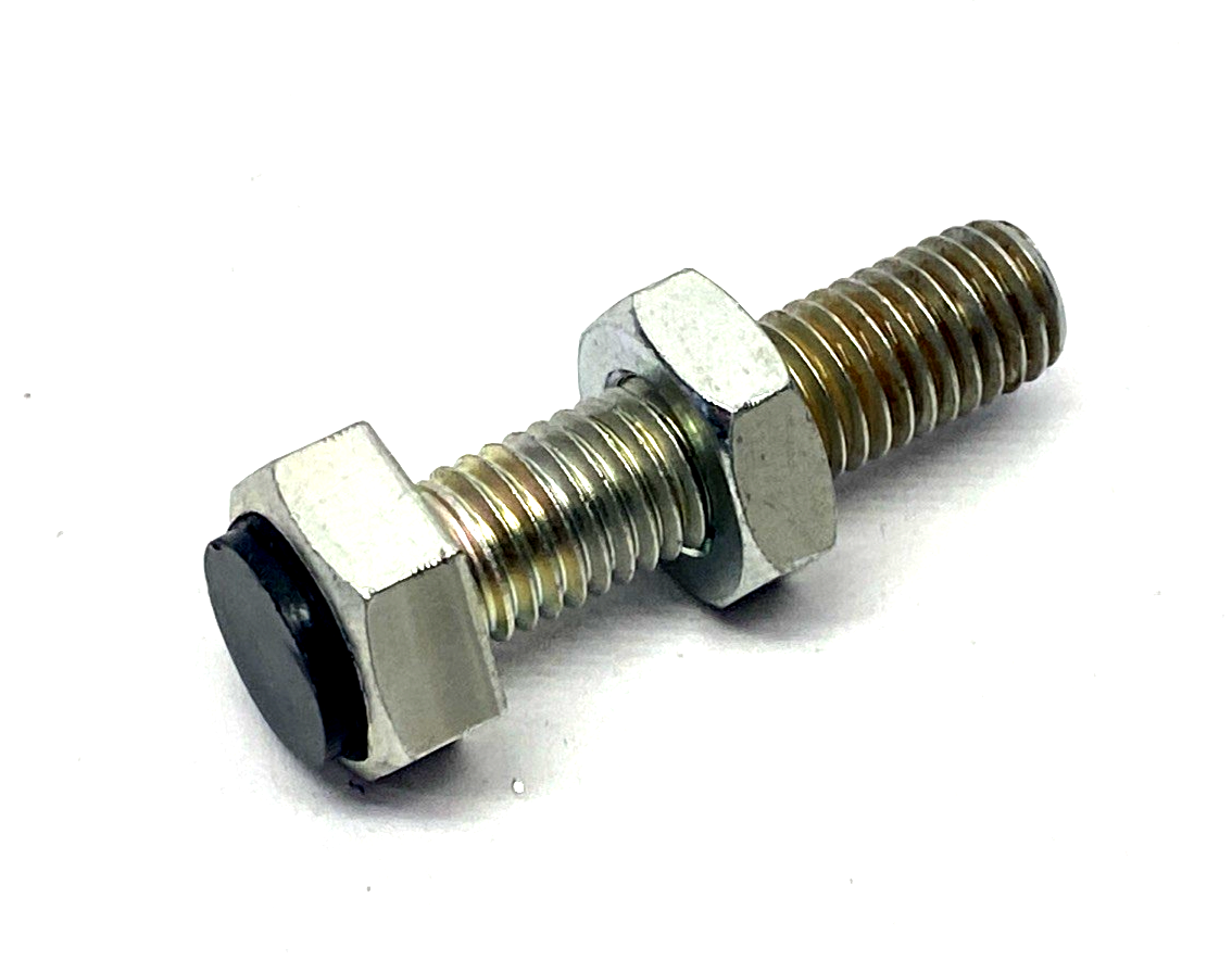 MiSUMi USTH10-60 Shoulder Type Stopper Bolt w/ Bumper M10 Thread 60mm Length 4PK - Maverick Industrial Sales