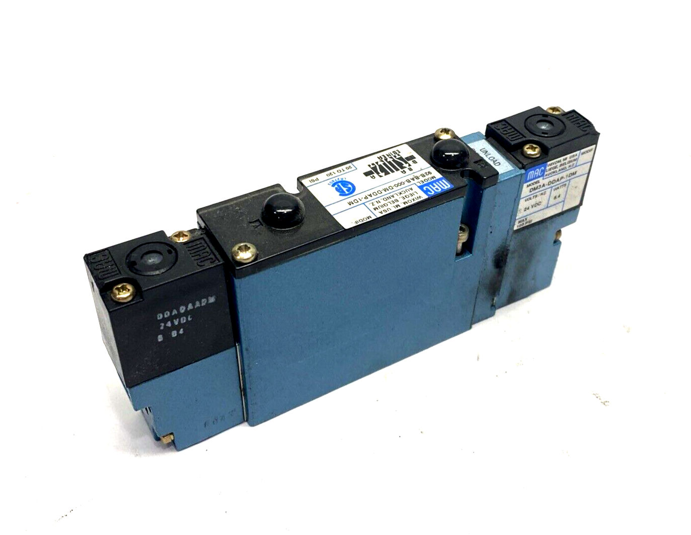 92B-BAB-000-DM-DDAP-1DM | Mac Valves Solenoid Valve - Used - Maverick Industrial Sales
