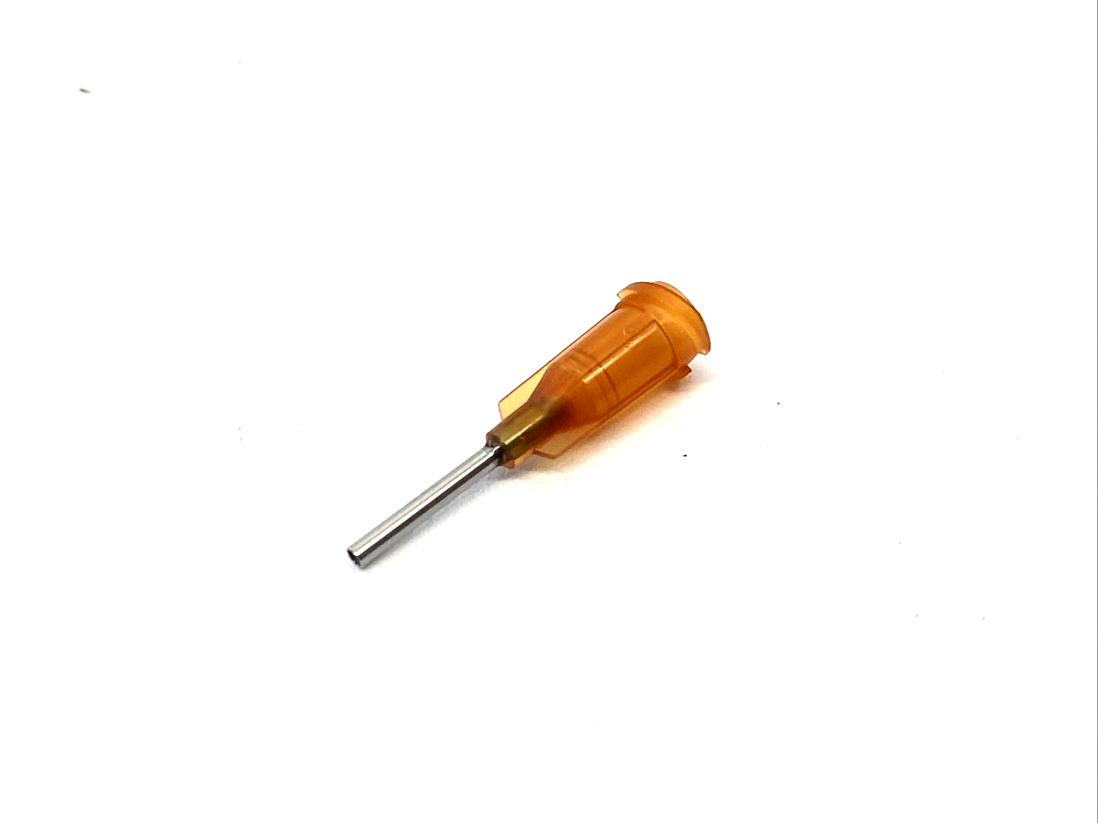 Nordson EFD 7018068 Precision Dispense Tip 15GA GP 0.054" x 0.5" Amber 50-PACK - Maverick Industrial Sales