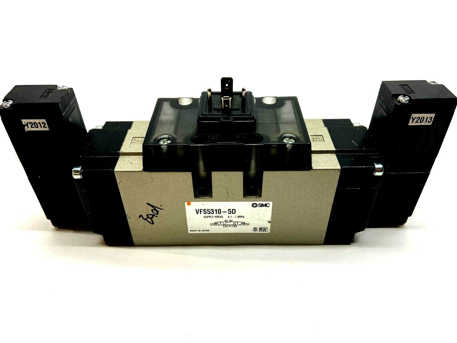 SMC VFS5310-5D Double Solenoid Valve 24VDC - Maverick Industrial Sales