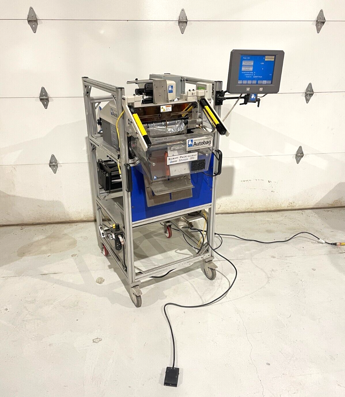 AB180 | Autobag AB 180 OneStep Automated Packaging Bagging System, RXAS Bagger - Used - Maverick Industrial Sales