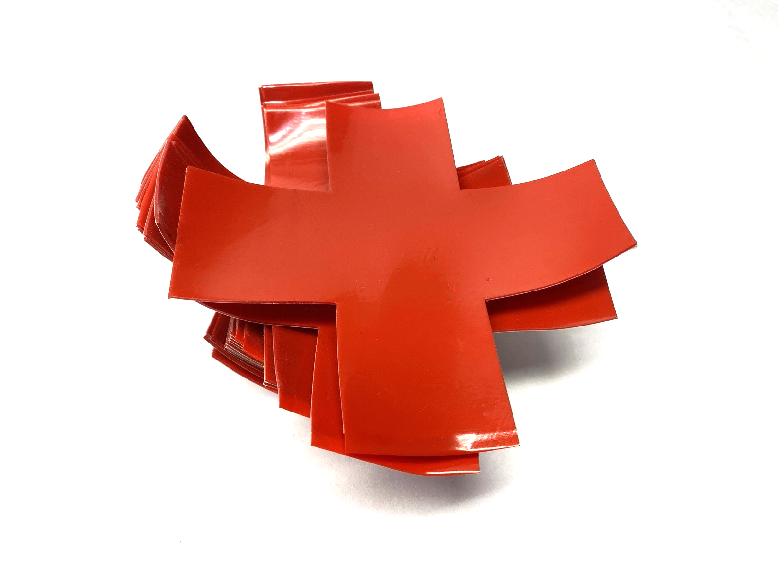 STX604 | SafetyTac Squared X's Red Floor Marking Sticker 6" x 6" x 2" LOT OF 22 - New – Open box - Maverick Industrial Sales