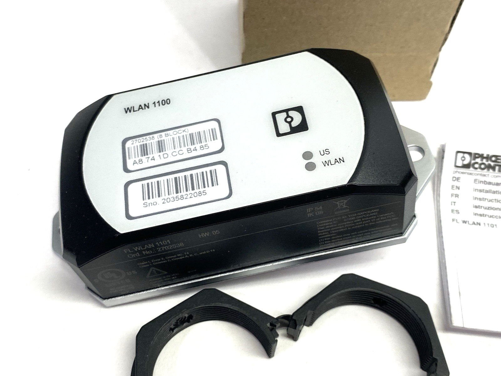 Phoenix Contact FL WLAN 1101 Wireless Access Point Module, Through-Panel 2702538 - Maverick Industrial Sales