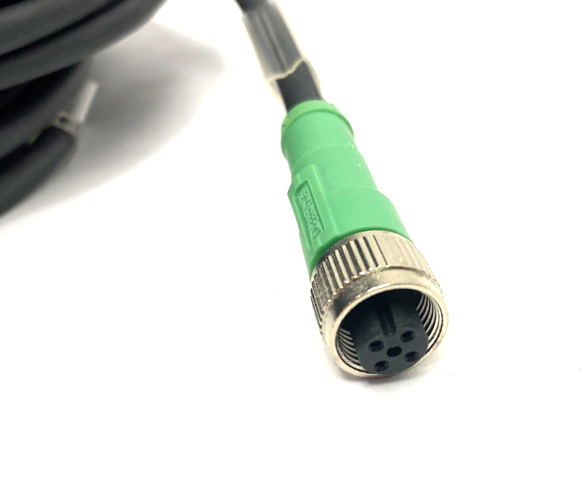 Phoenix Contact SAC-4P-15,0-186/M12FS Single Ended Cordset M12 4-Pos. 1509513 - Maverick Industrial Sales