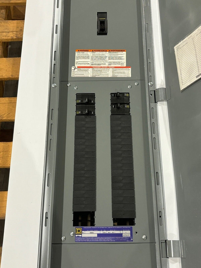 Square D Electrical Circuit Breaker Panel, 225A, 240V, NQ442L2, NQMB2Q, NC50S - Maverick Industrial Sales