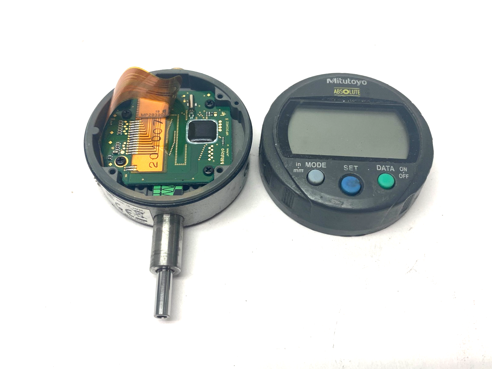 Mitutoyo 543-402B Digimatic ABSOLUTE Indicator ID-C1012EXB 12.7mm FOR PARTS - Maverick Industrial Sales