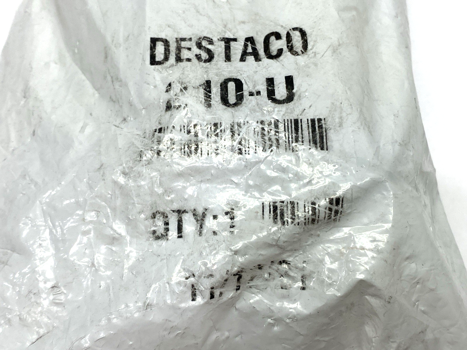 210-U | Destaco Vertical Handle Toggle Clamp Flanged Base U-Bar - New - Maverick Industrial Sales