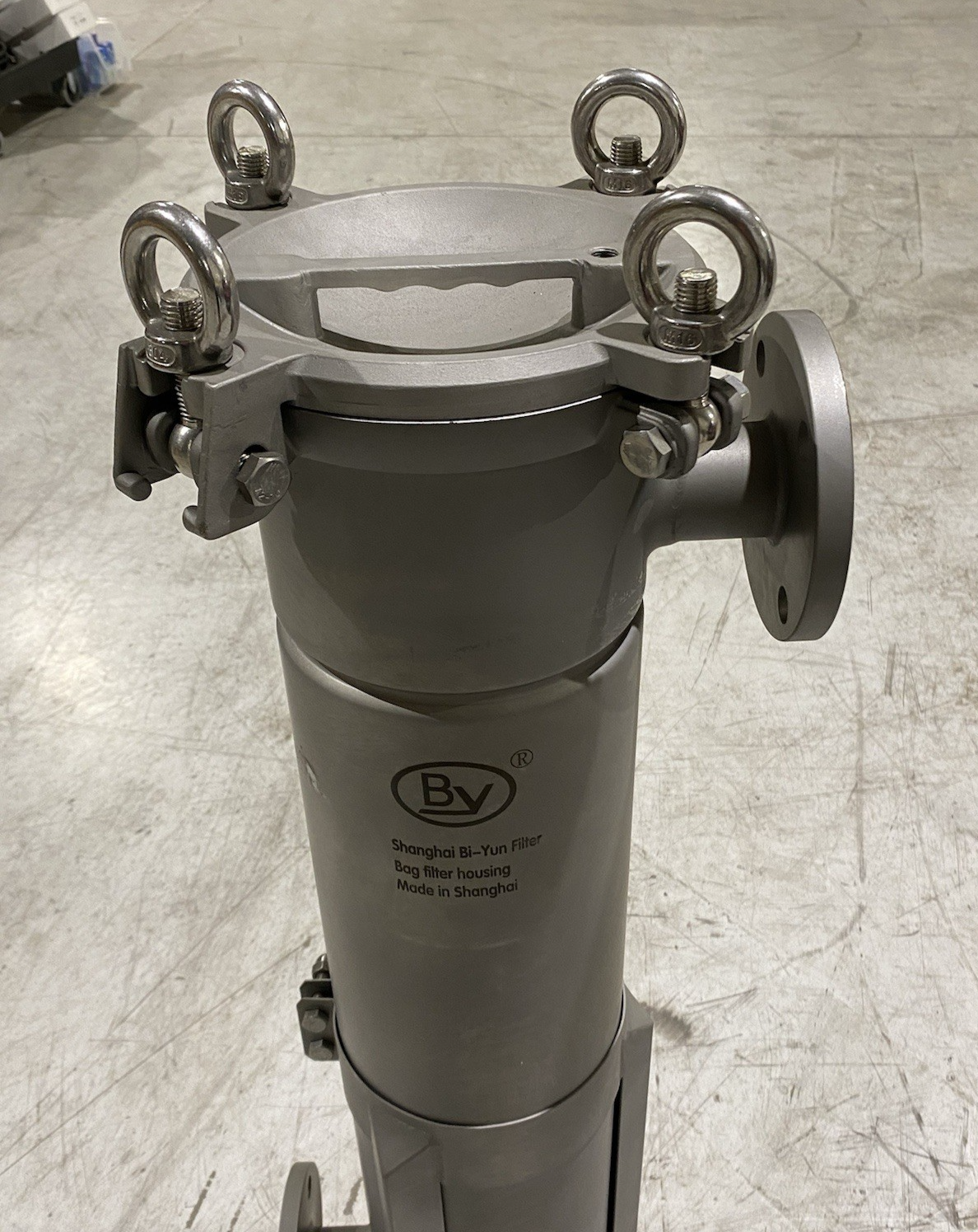 JYD-2 | Shanghai Bi-Yun Filter Single Bag Filter Housing 10 Micron - New – Open box - Maverick Industrial Sales