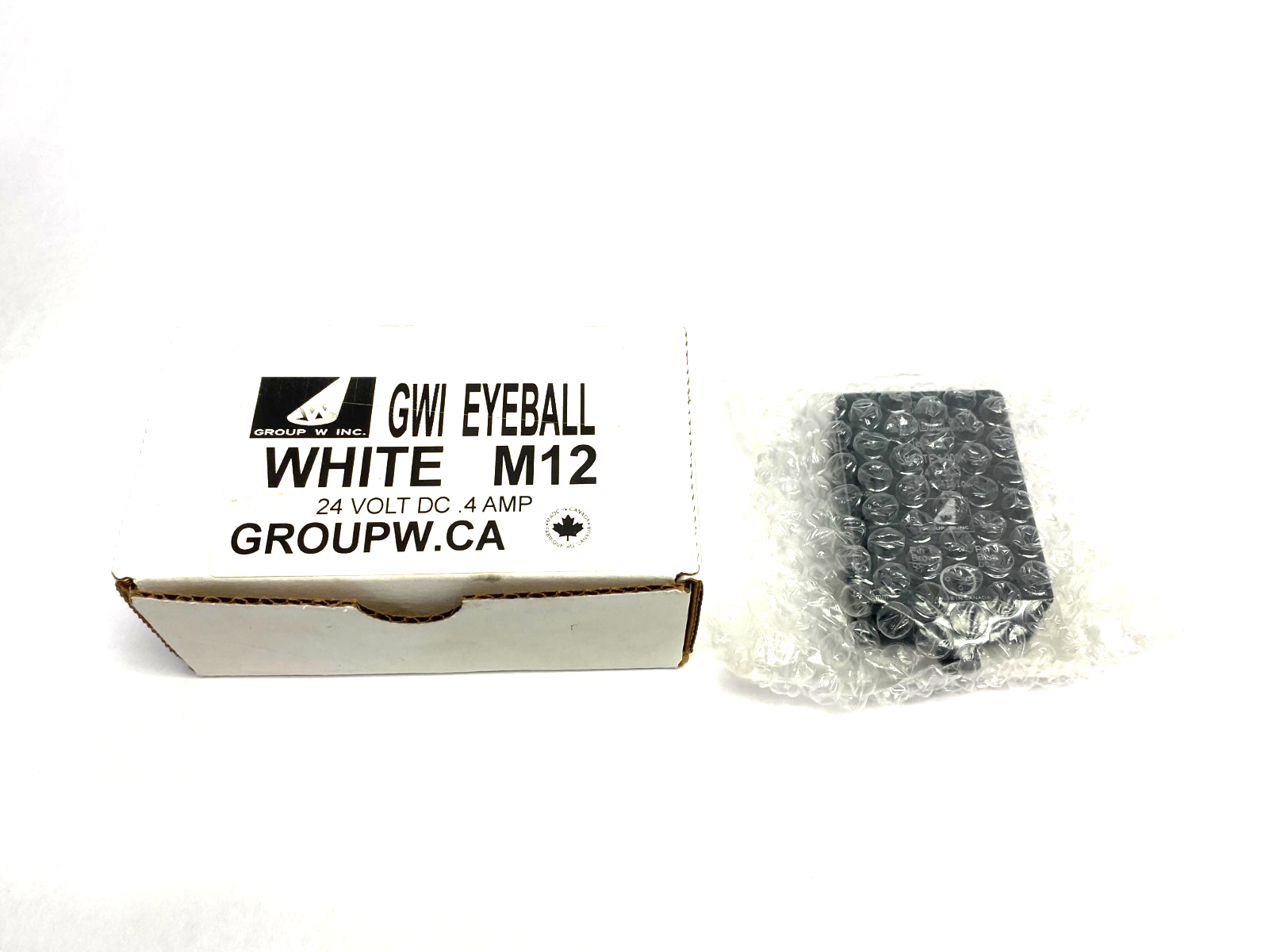Group W Inc. GWI EYEBALL M12 4-Pin Vision Sensor 24VDC 0.4A - Maverick Industrial Sales