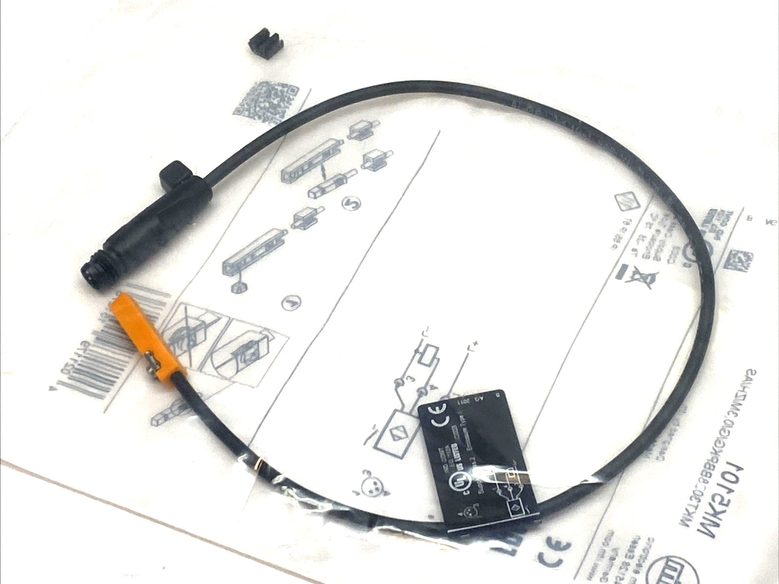 MK5101 | IFM T-Slot Cylinder Sensor Magnetic PNP NO 10–30V M8 IP67 - New - Maverick Industrial Sales