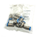 Festo QS-G1/8-8-I Push-In Fitting Male Thread 8mm OD Tube 186109 LOT OF 10 - Maverick Industrial Sales