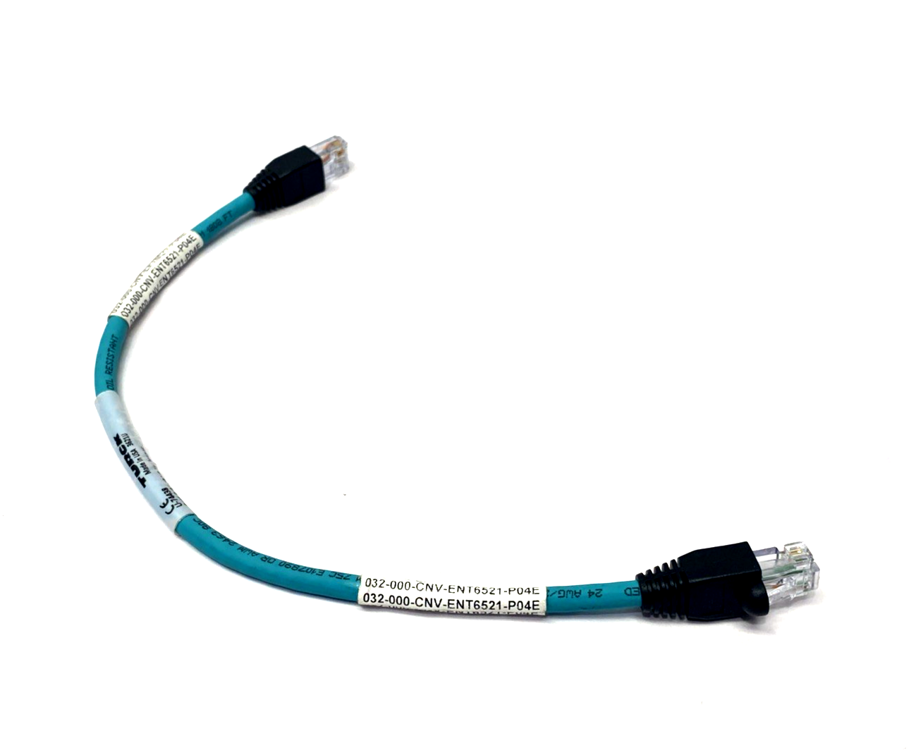 Turck RJ45 RJ45 440-0.3M/C1246 Ethernet Cordset RJ45 0.3m U-74438 - Maverick Industrial Sales