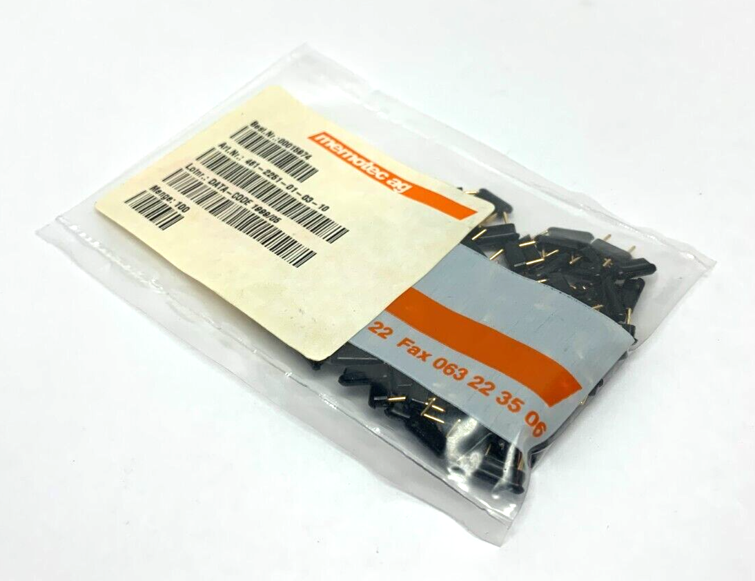 461-2251-01-03-10 | Camboin Electric Shorting Link Plug Black And Gold PACK OF 100 - New - Maverick Industrial Sales