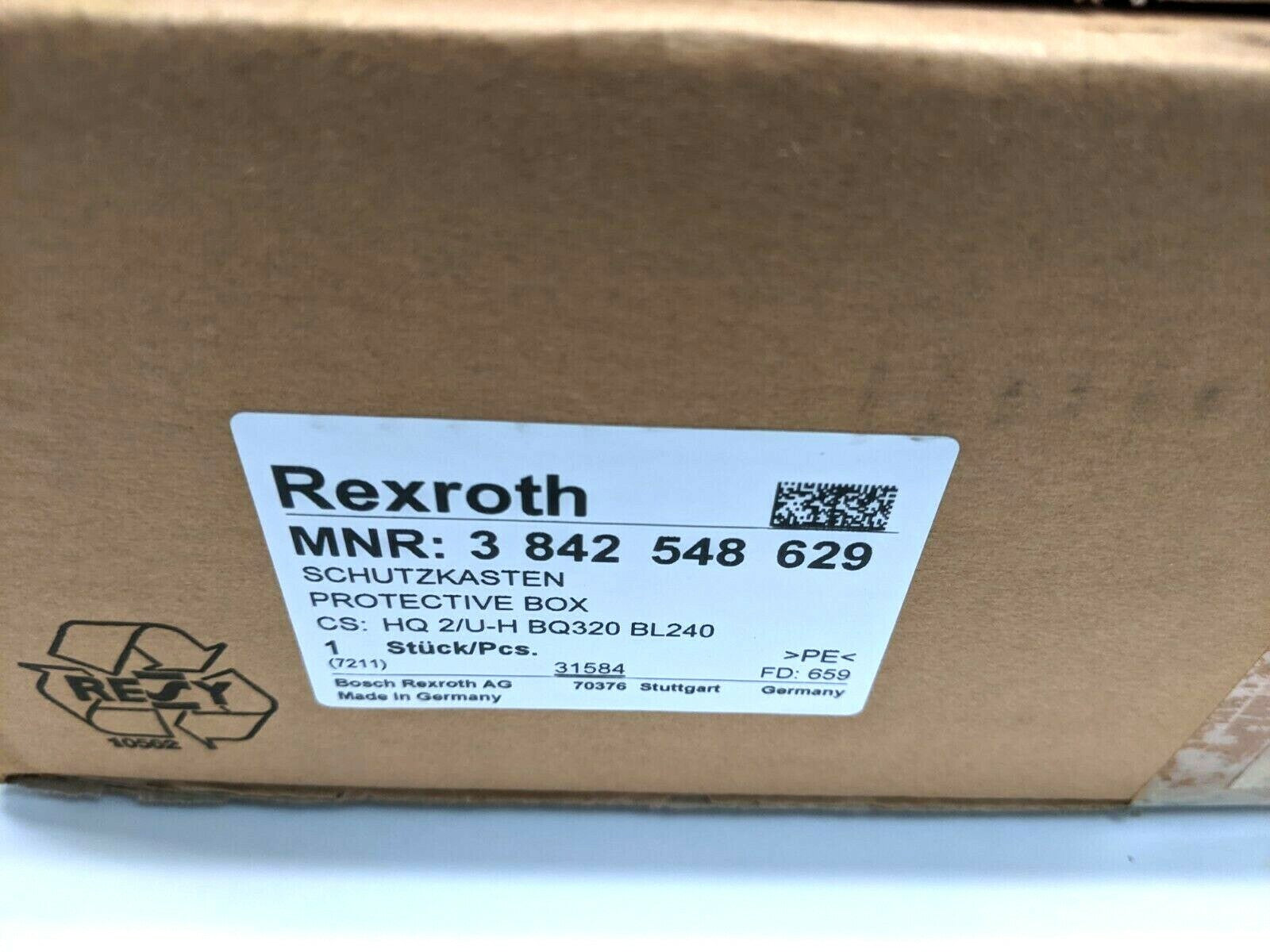 Bosch Rexroth 3842548629 Protective Box HQ 2/U-H BQ320 BL240 - Maverick Industrial Sales