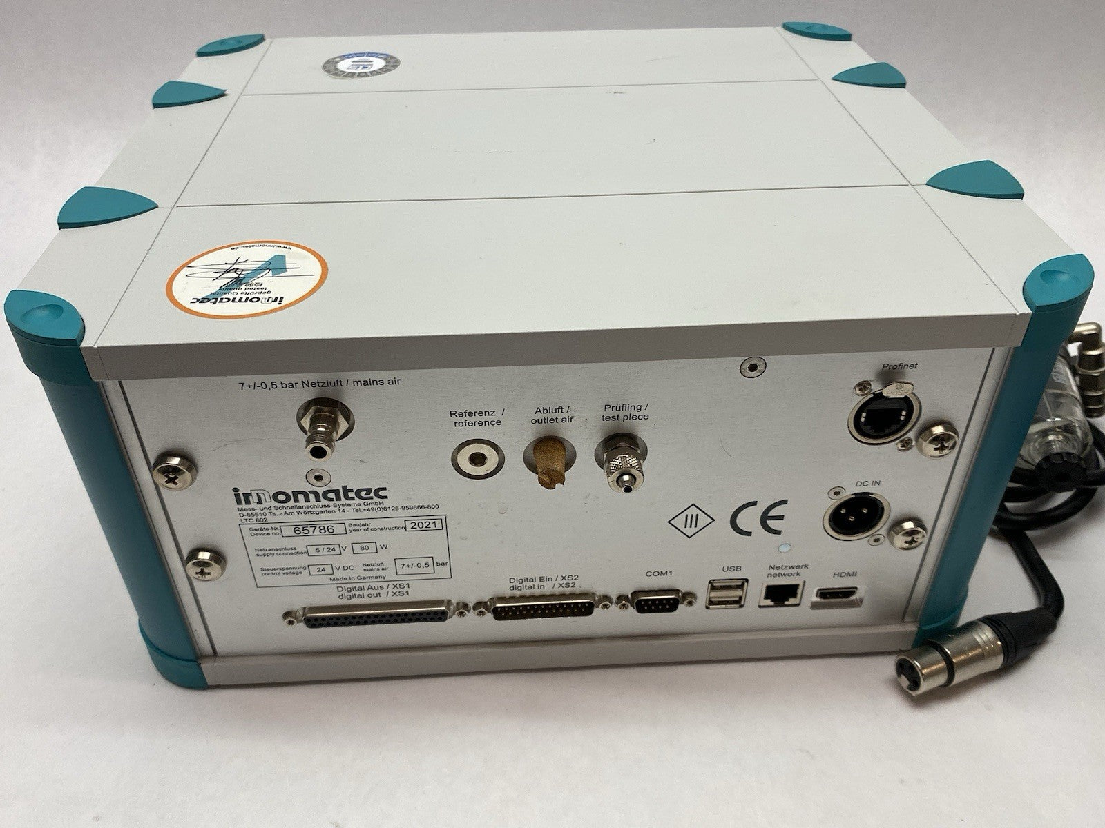 Innomatec LTC-802 Configurable Leak Test Computer, Single Channel, Kit - Maverick Industrial Sales