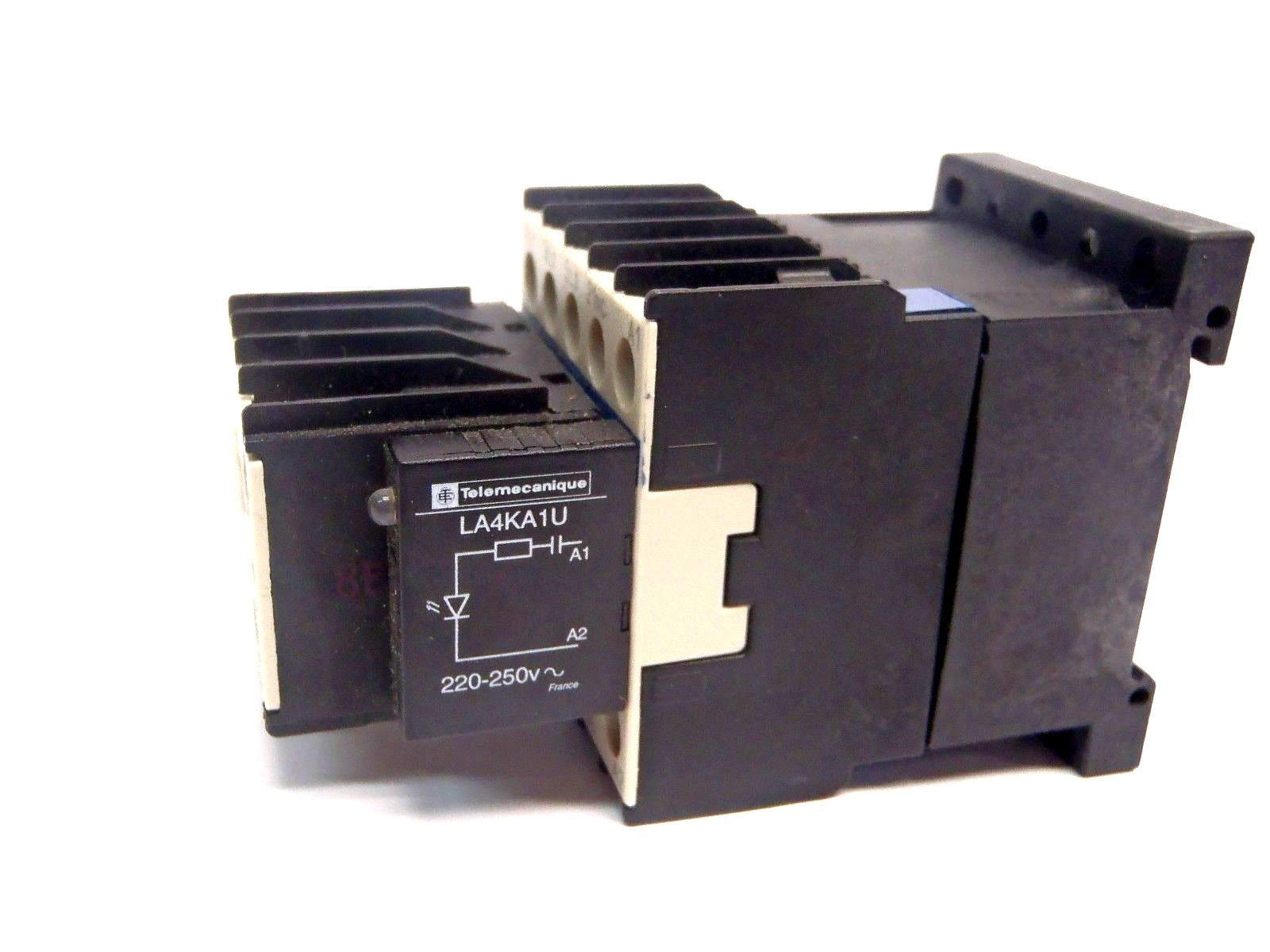 Telemecanique LC1K0601 Contactor w/ LA4K1U Suppressor Module/LA1KN11 Aux Contact - Maverick Industrial Sales
