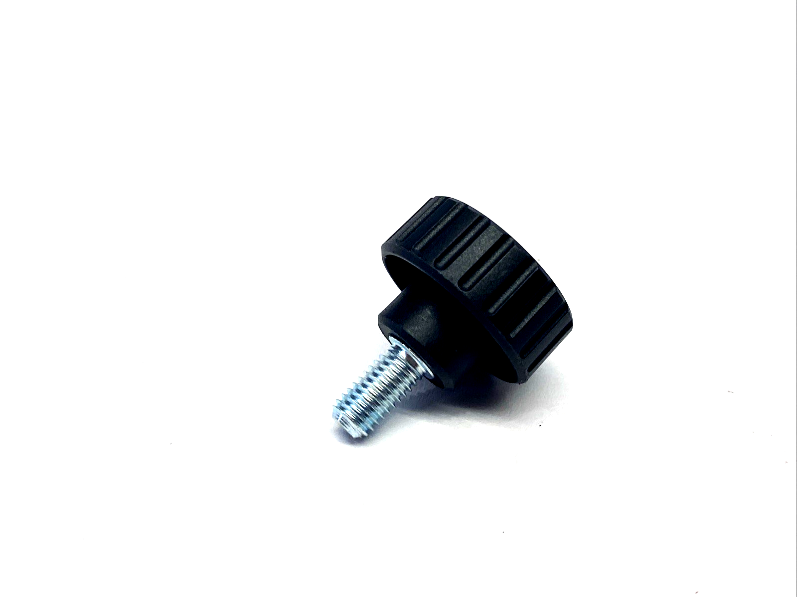 Elesa 6753 Knurled/Fluted Grip Knob, M8 x 16mm Stud, BT.32 p-M8x16 LOT OF 5 - Maverick Industrial Sales