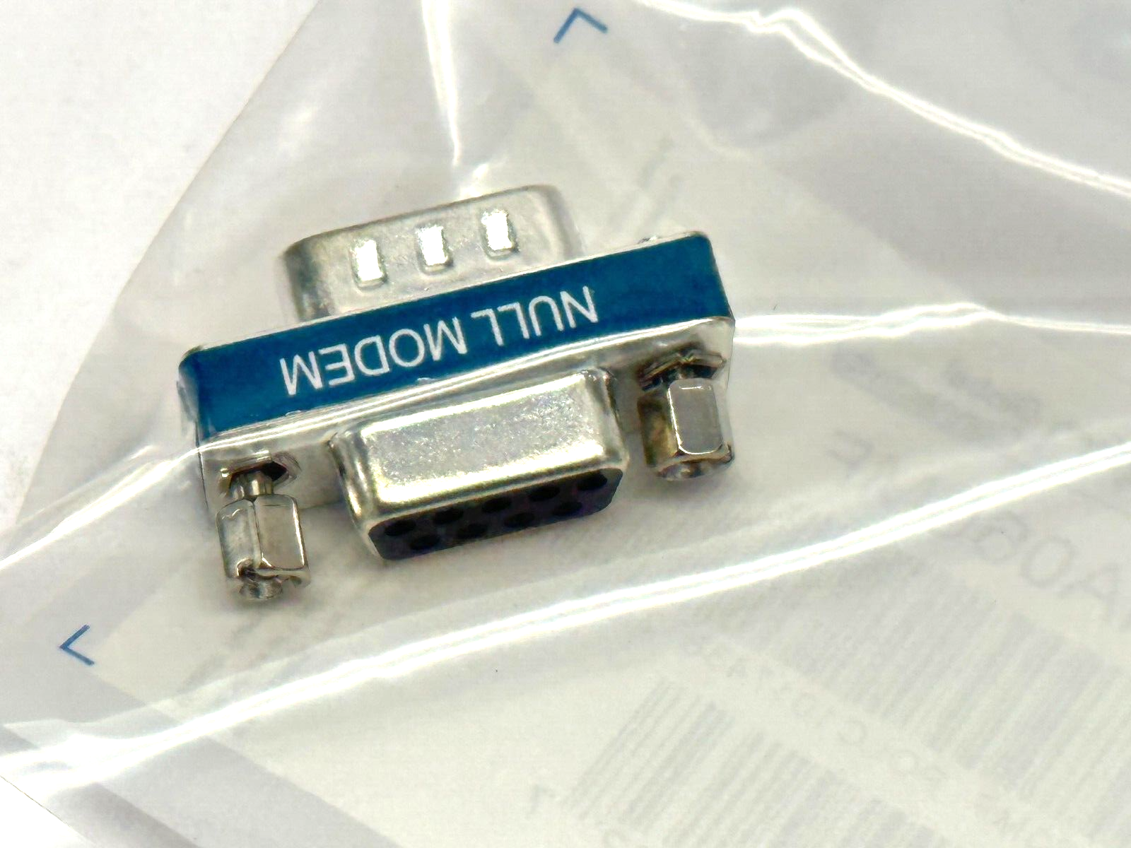 L-Com DMA060MF Slimline Null Modem Adapter DB9 M/F - Maverick Industrial Sales