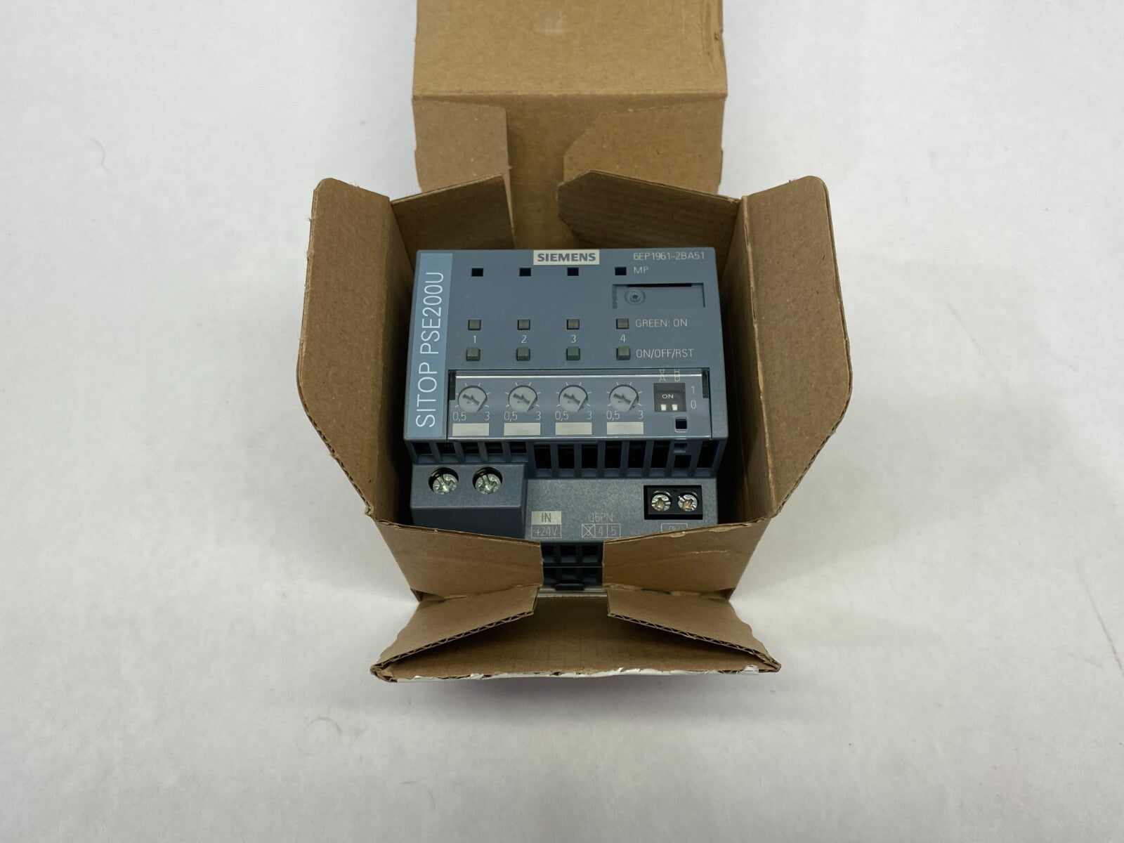 Siemens 6EP1961-2BA51 SITOP PSE200U Selectivity Module 4-Channel Input - Maverick Industrial Sales