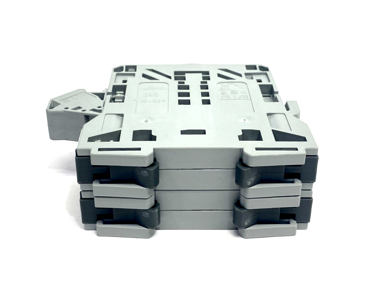 Wago 0285-0150 Terminal Block 150A 8-1/0 AWG 8-2/0 AWG 029424039560 LOT OF 2 - Maverick Industrial Sales