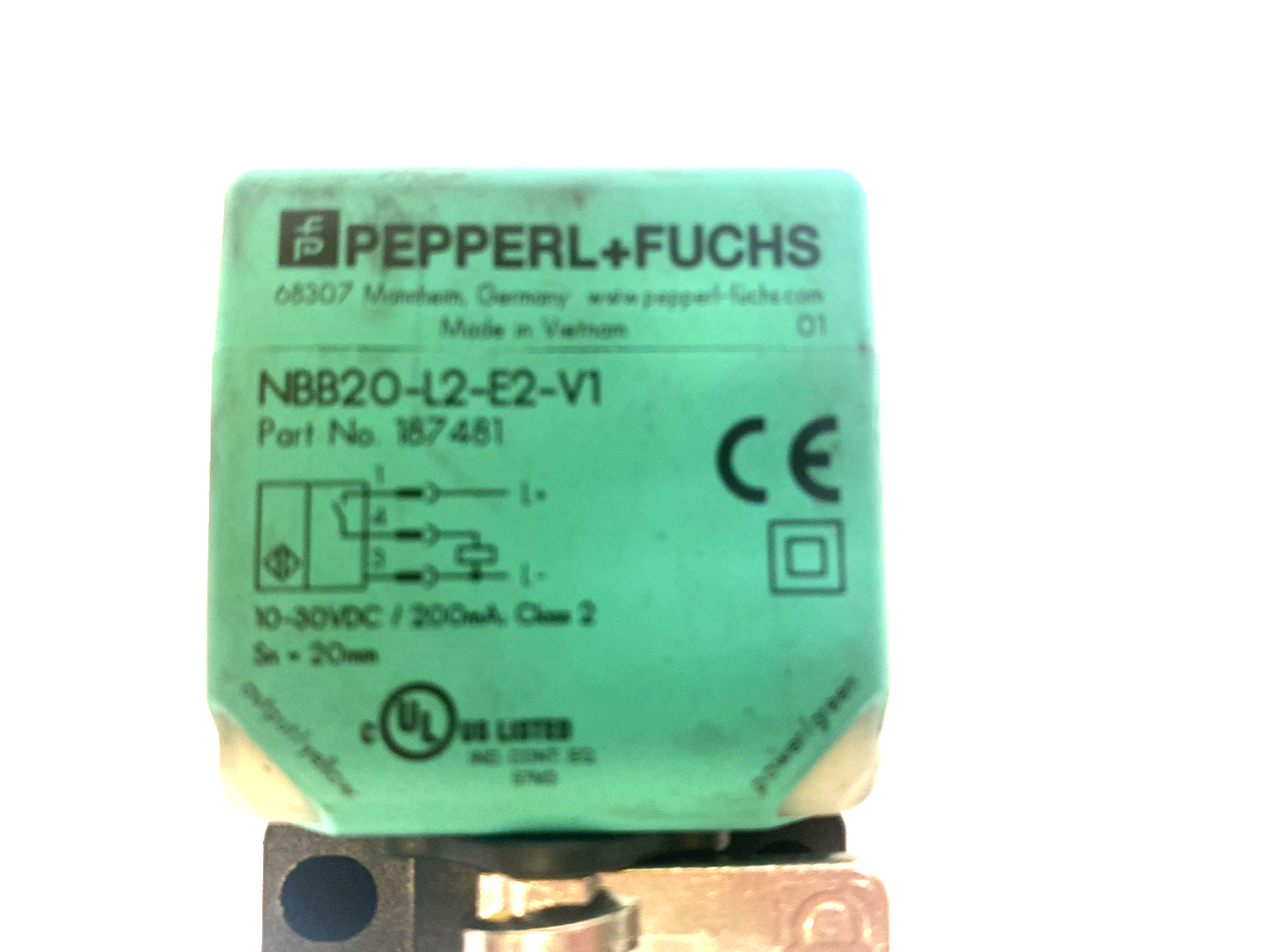 Pepper & Fuchs NBB20-L2-E2-V1 Proximity Switch Sensor 187481 - Maverick Industrial Sales