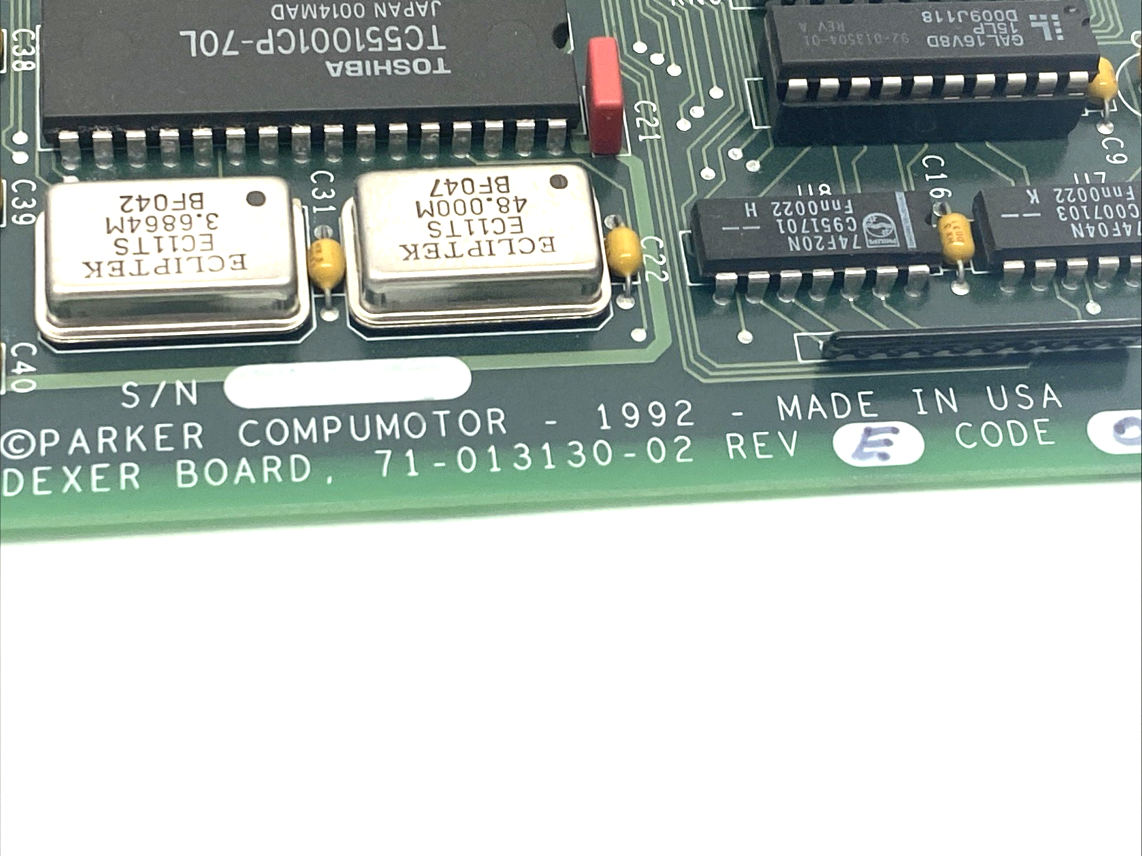 Parker Compumotor 71-013130-02 Rev E OEM6200 Indexer Board - Maverick Industrial Sales