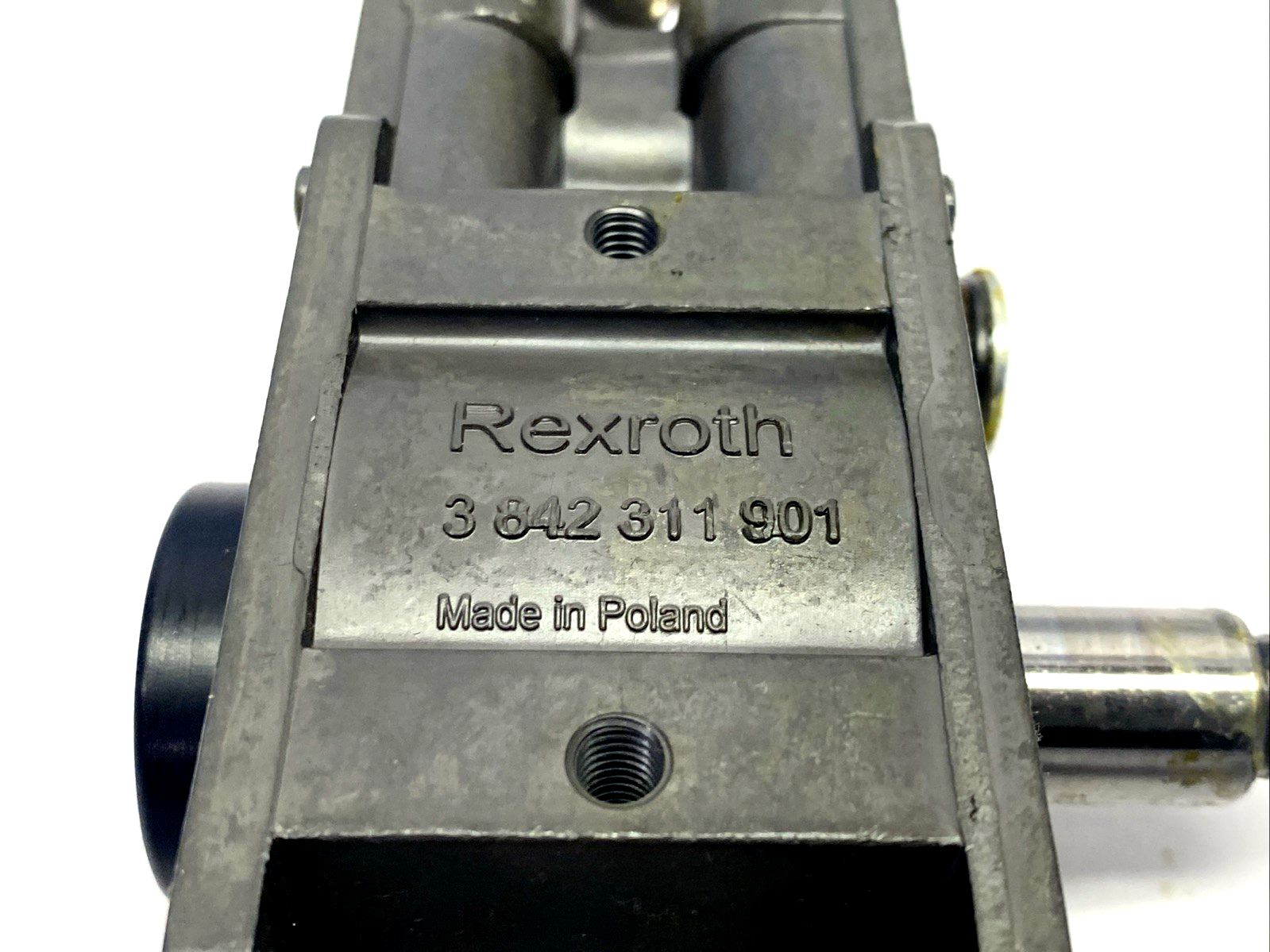 Bosch Rexroth 3842549098 Block Cylinder HQ BG2 PN=3 2X 3842311901 - Maverick Industrial Sales