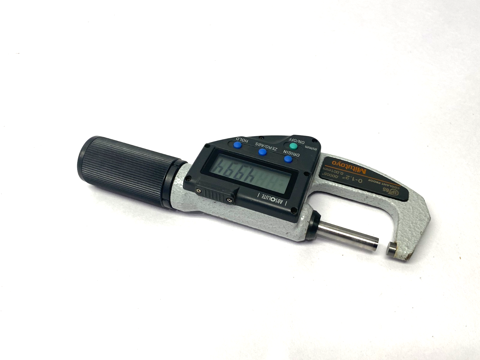 Mitutoyo 293-676-20 ABSOLUTE Digimatic Micrometer IP65 0-1.2"/30.48mm WITH CASE - Maverick Industrial Sales