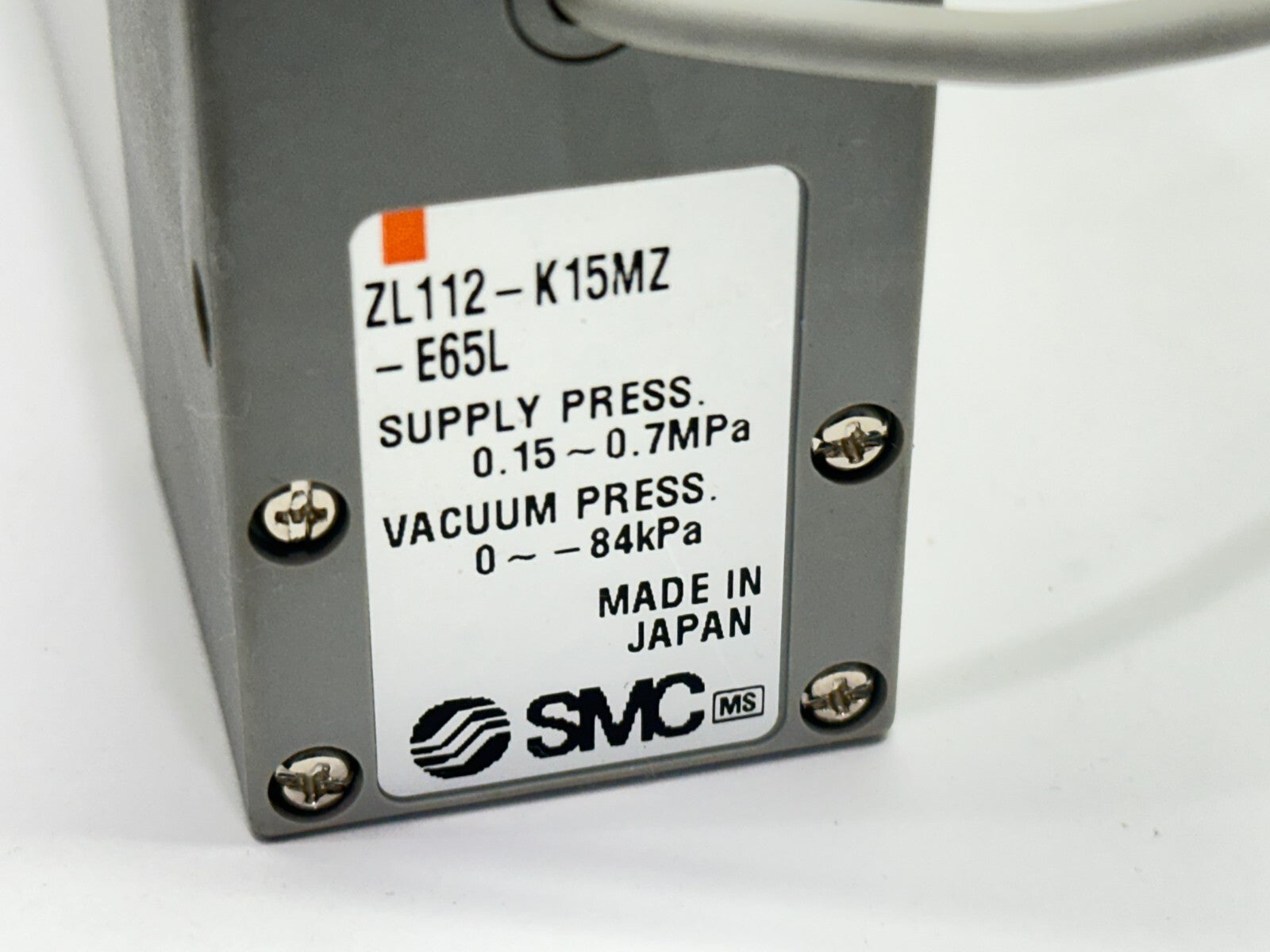 SMC ZL112-K15MZ-E65L Multi-Stage Vacuum Ejector ZL112 - Maverick Industrial Sales