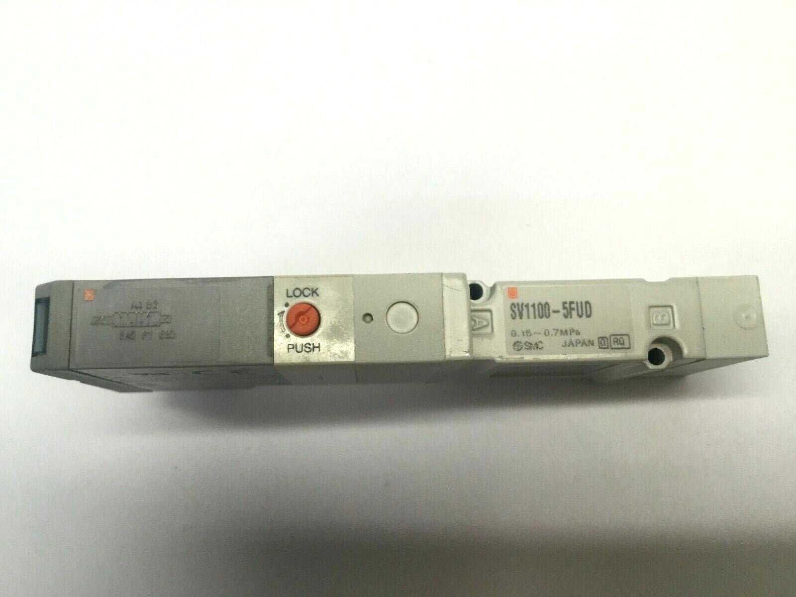 SMC SV1100-5FUD Gray Single Solenoid Valve 2 Position - Maverick Industrial Sales