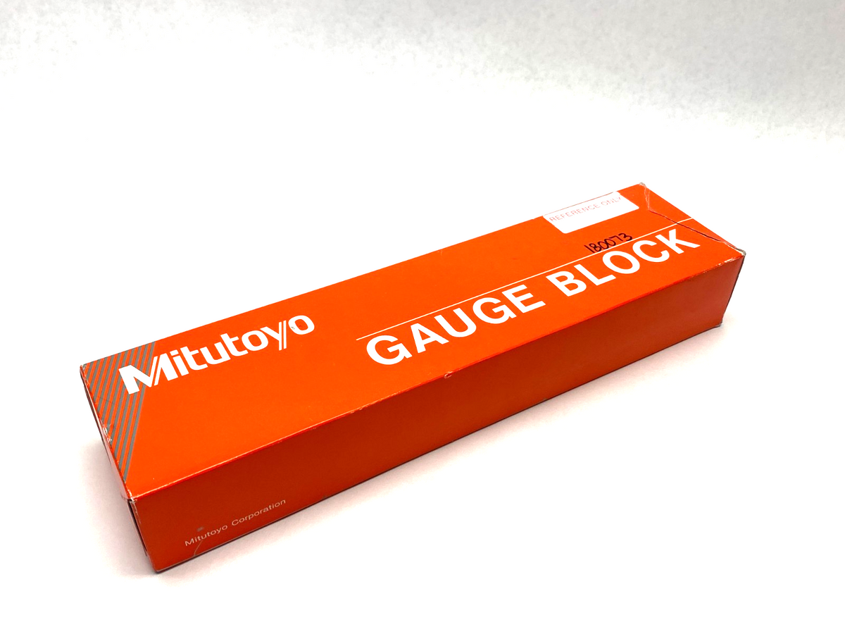 611805-516 | Mitutoyo Rectangular Gage Block 250mm ASMEK/YJ - New – Open box - Maverick Industrial Sales