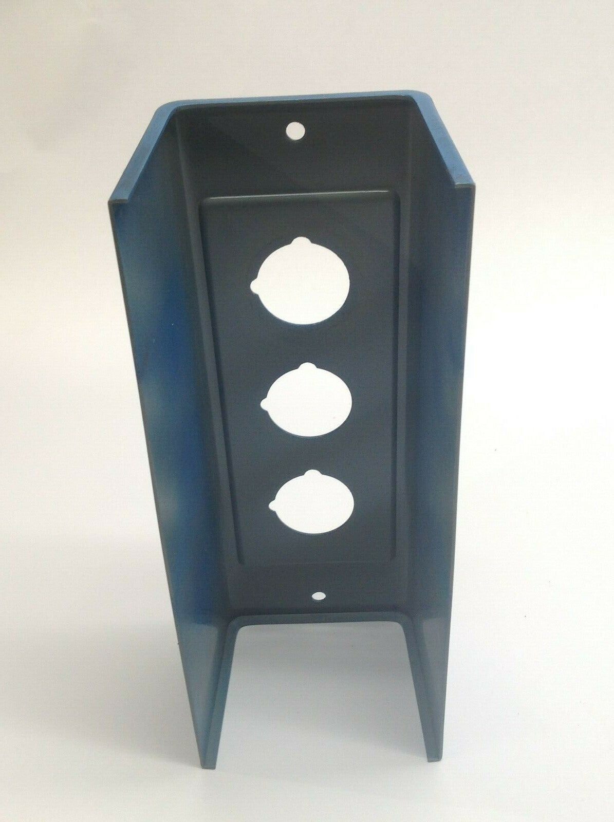 Allen Bradley Blue 3 PushButton Enclosure Box Topper 3-3/8" X 2-7/8" - Maverick Industrial Sales