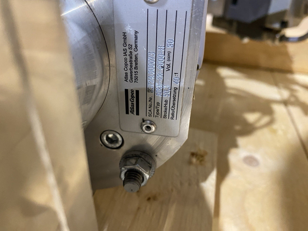 83724.000073 | Atlas Copco SCA ADKE-2K-0000-H 80cc 2K Adhesive Dispenser, repair - For parts or not working - Maverick Industrial Sales