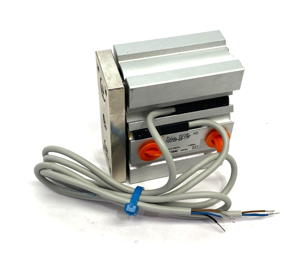 SMC MGQM20-20-Y7P Guided Pneumatic Cylinder Slide Bearing 20mm Stroke - Maverick Industrial Sales