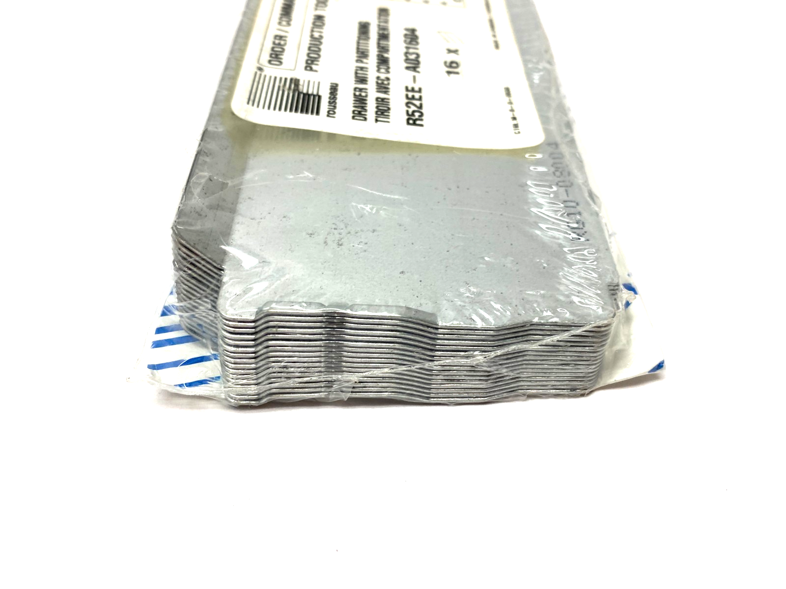 R52EE-A031604 | Rousseau Metal Drawer with Partitioning PKG OF 16 - New - Maverick Industrial Sales