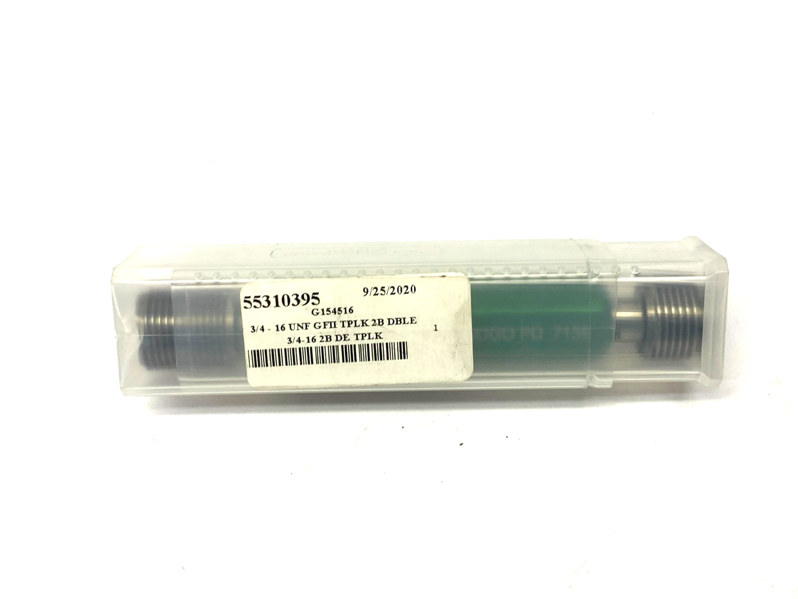 W0750162BS | GF Gage Plug Thread Gage: 3/4-16 Thread, 2B Class, Double End - New – Open box - Maverick Industrial Sales