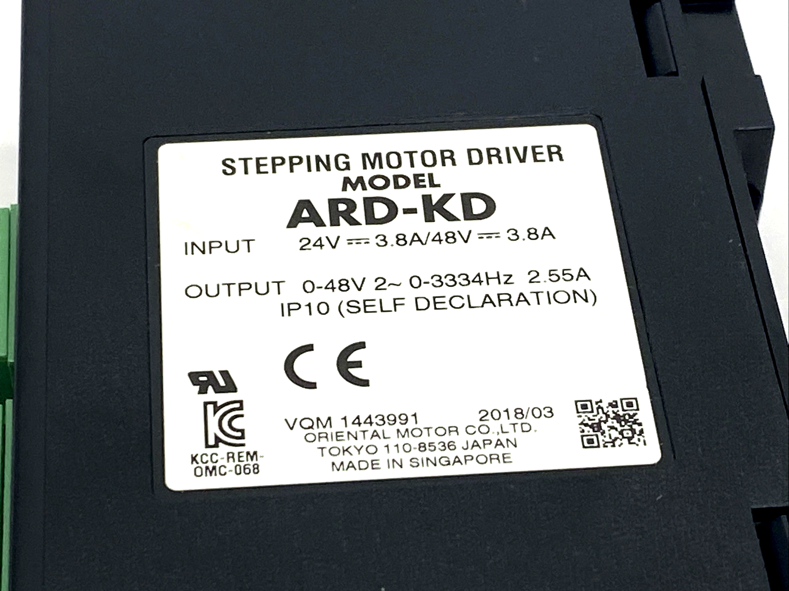 Oriental Motor ARD-KD AR Series Driver With Built-in Controller 24/48 VDC - Maverick Industrial Sales