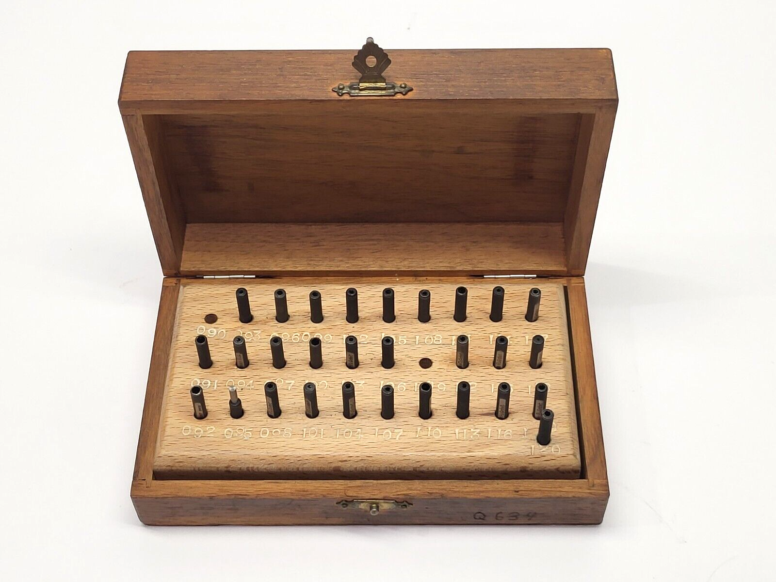 Grobet Swiss .090 to .120 Round File Set MISSING 2 - New Other - Maverick Industrial Sales